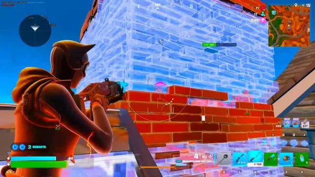 Fortnite build fight