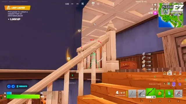 Fortnite indoor skeleton ESP through structure